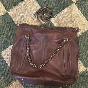 Gironacci brown leather bag